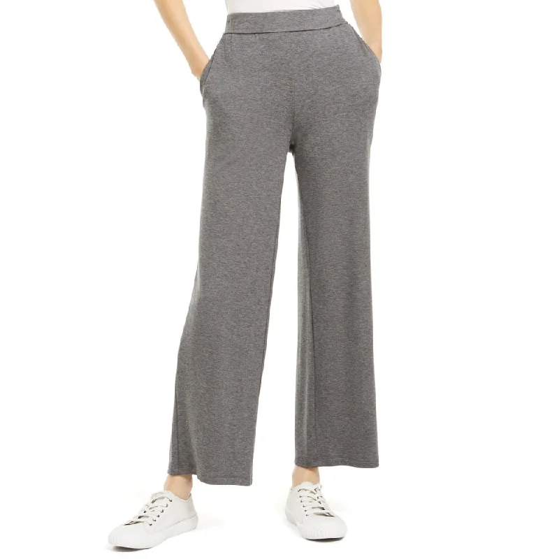 Eileen Fisher Women's Ankle Straight Pants Gray Size Large