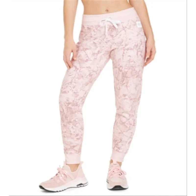 Calvin Klein Women's Fitness Running Jogger Pants Pink Size X-Large