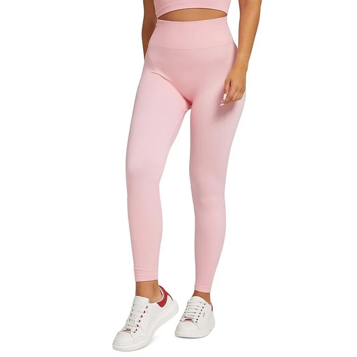 GUESS Women's Alma Seamless Leggings Pink Size XX-Small