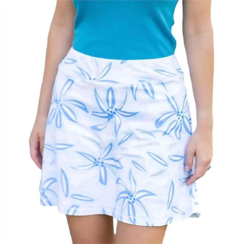 Hamptons Skort Upf 50 In Tiki Time