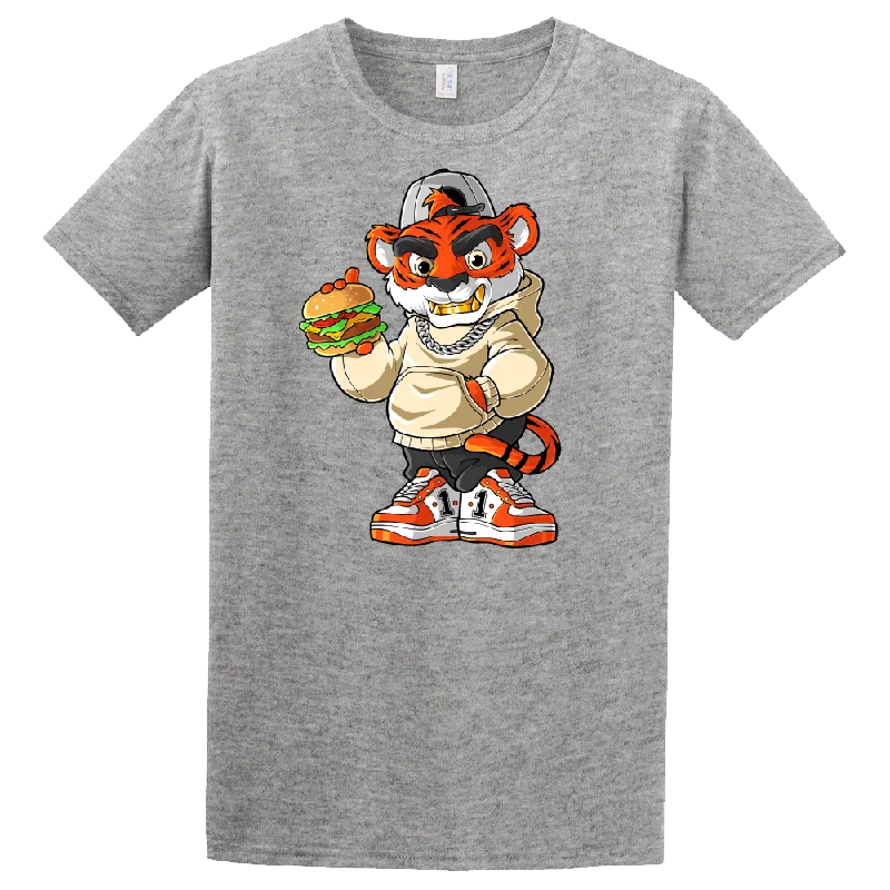 Burger and Bengal Tiger