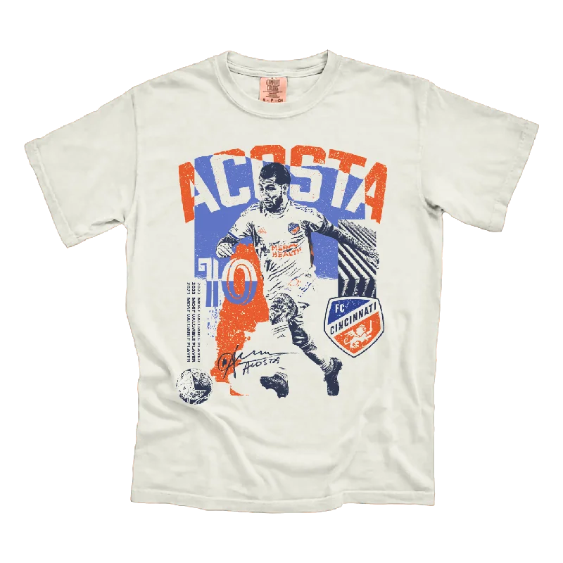 FC Cincinnati Luciano Acosta Creme De La Creme Collage Tee