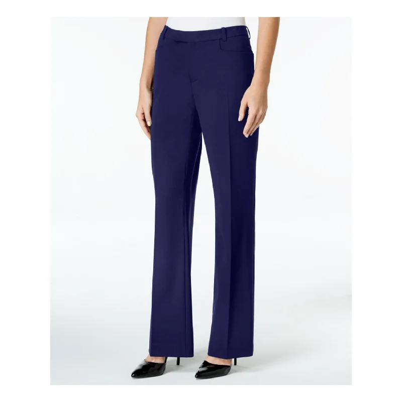 Tommy Hilfiger Women's Sport Modern Bootcut Pants Blue Size 14