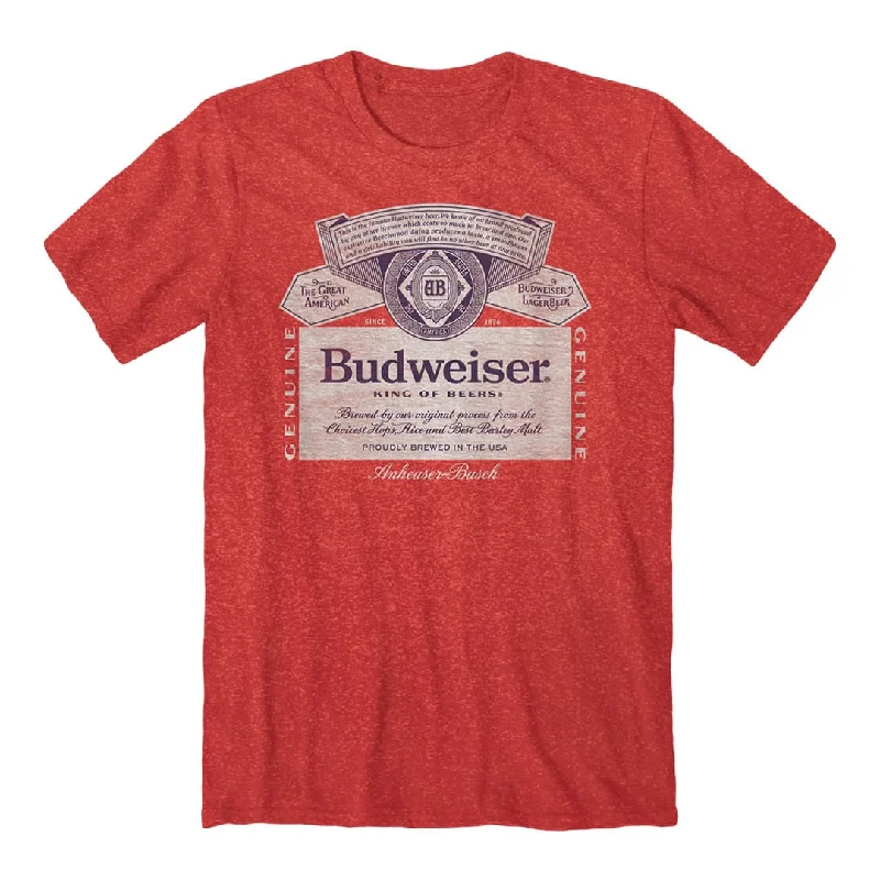 Budweiser - Label T-Shirt