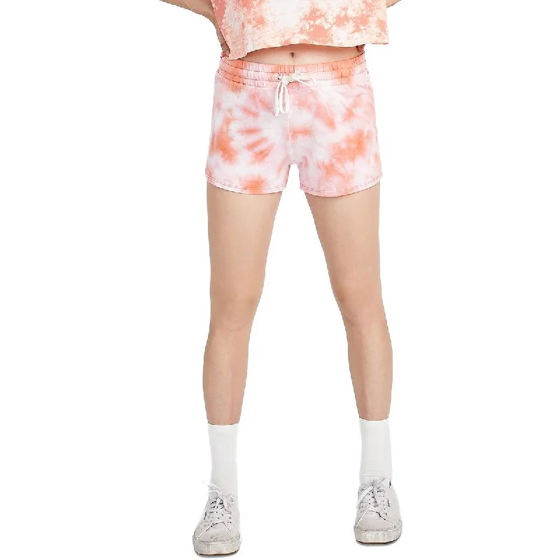 Womens Tie Dye Cozy Shorts