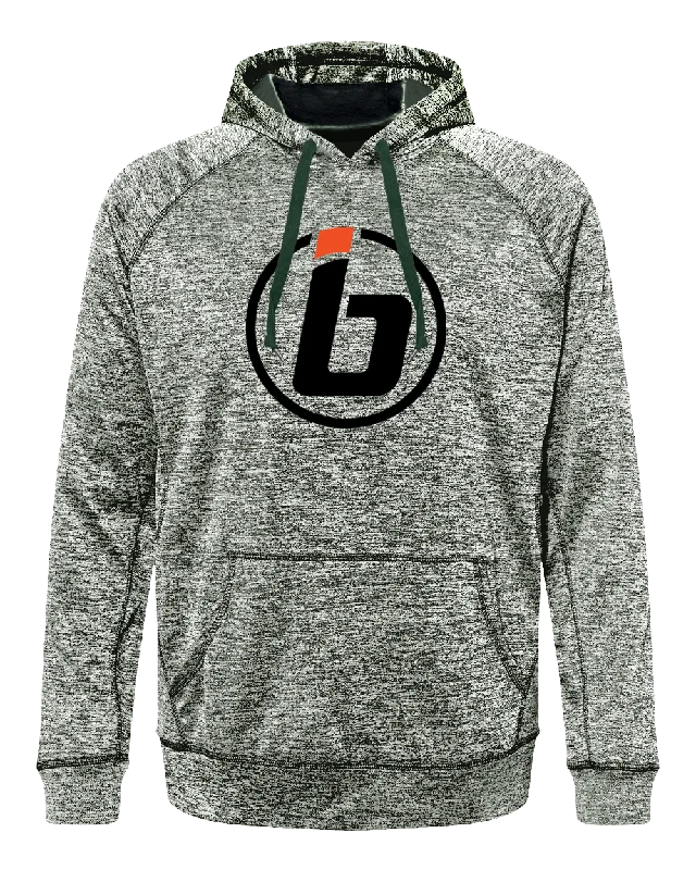 Inside Bowling Classic Black Performance Hoodie