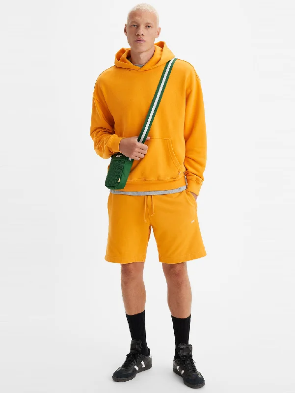 Men's Mustard Regular Fit Shorts