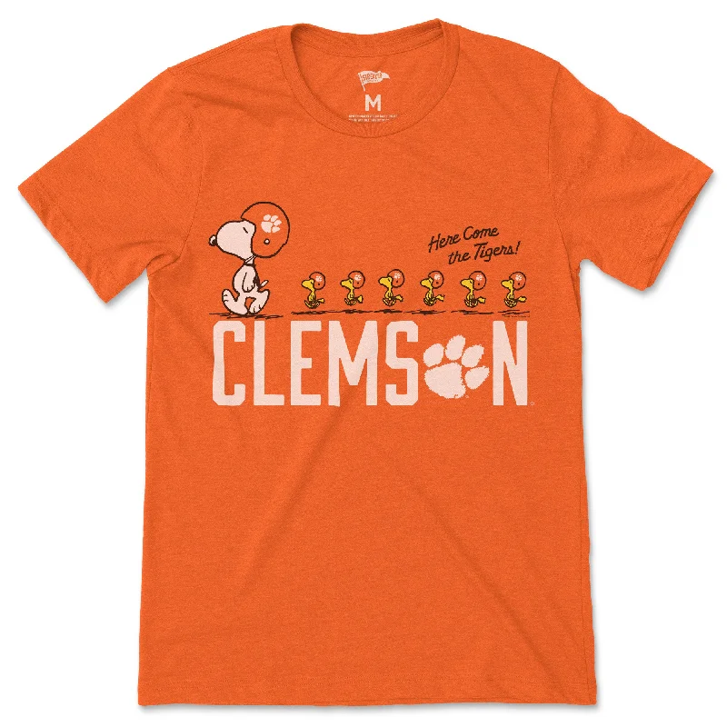 Peanuts x Clemson Snoopy's Football Team Tee