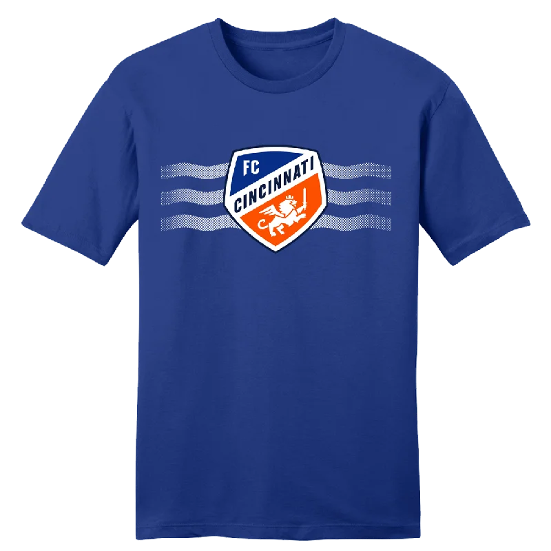 FC Cincinnati Shield and Waves