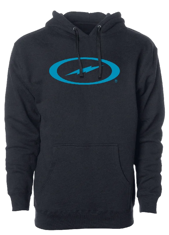 Storm Bowling Oval Bolt Logo Hoodie Electric Blue