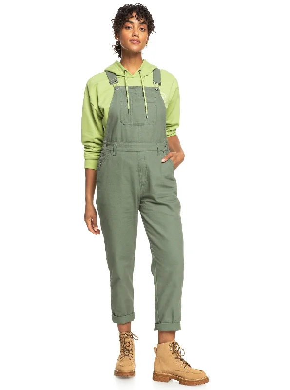 Eternal Change Overalls - Agave Green