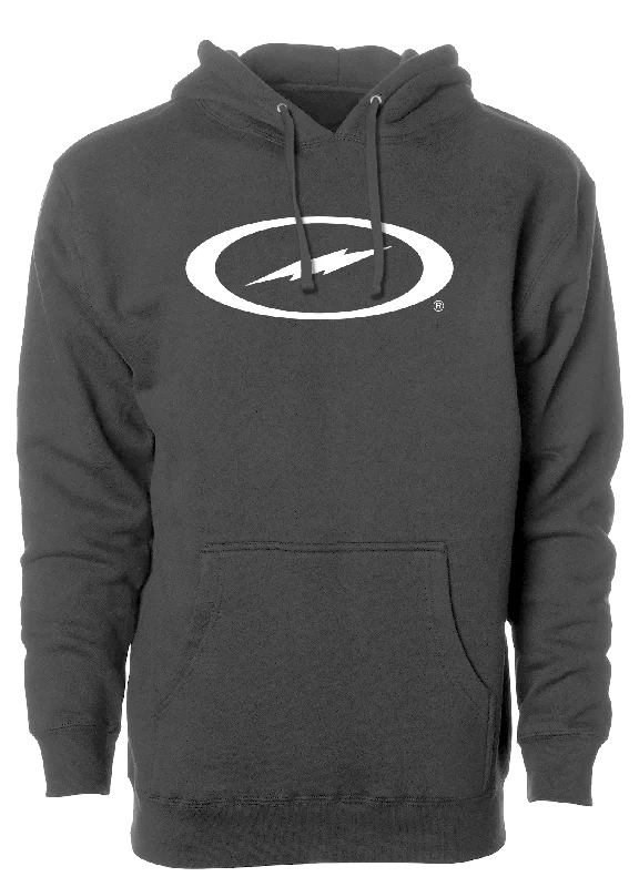 Storm Bowling Oval Bolt Logo Hoodie White