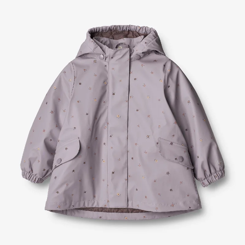 Thermo Rain Jacket Rika - lavender flowers