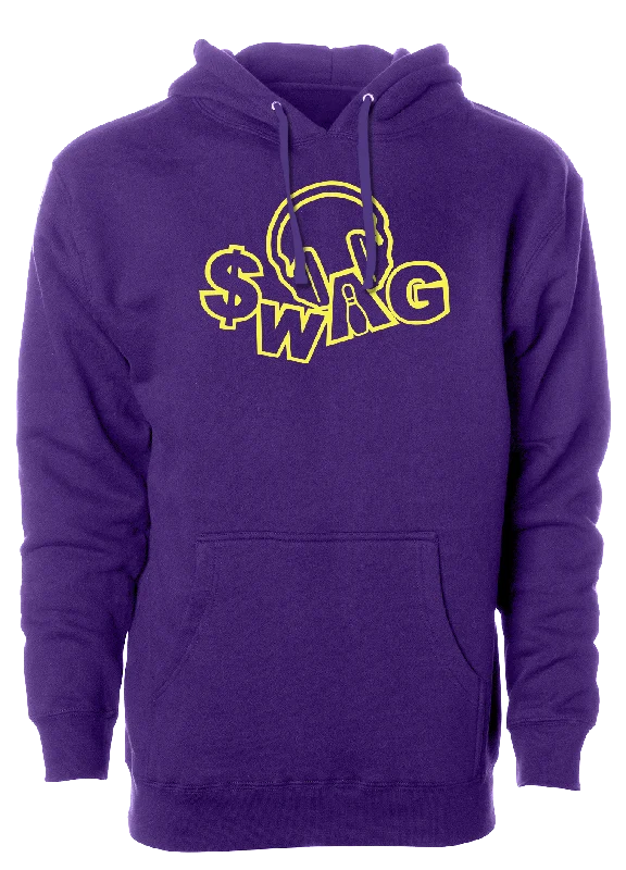 Swag Bowling Outline Logo Hoodie