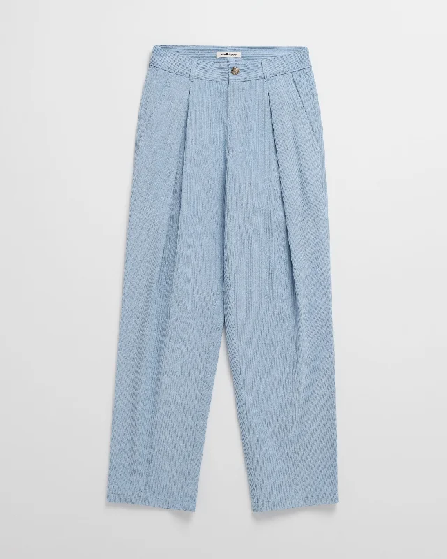 Pleated Front Corduroy Pant