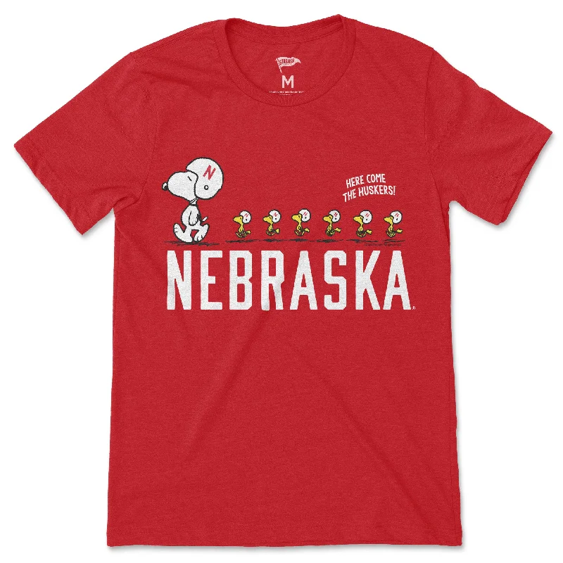 Peanuts x Nebraska Snoopy's Football Team Tee