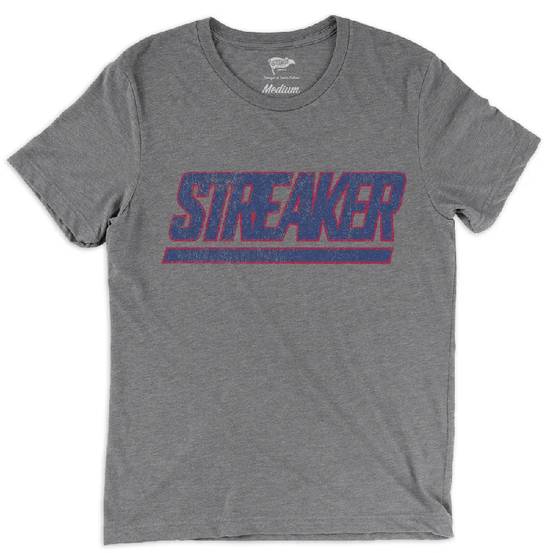 Big Blue Streaker Sports Logo Tee