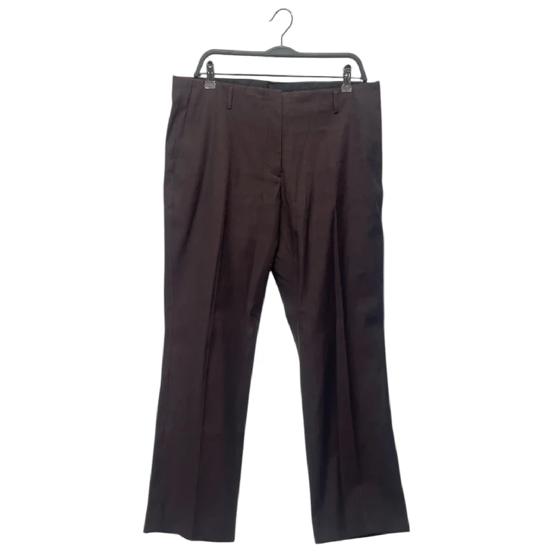 DRIES VAN NOTEN/Straight Pants/42/Cotton/BRW/