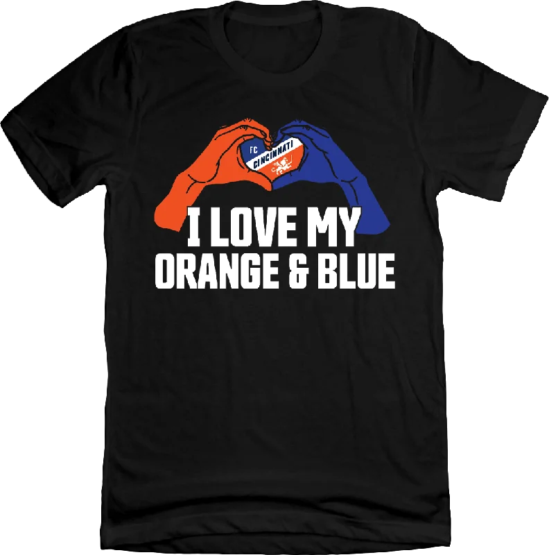 I Love My Orange and Blue