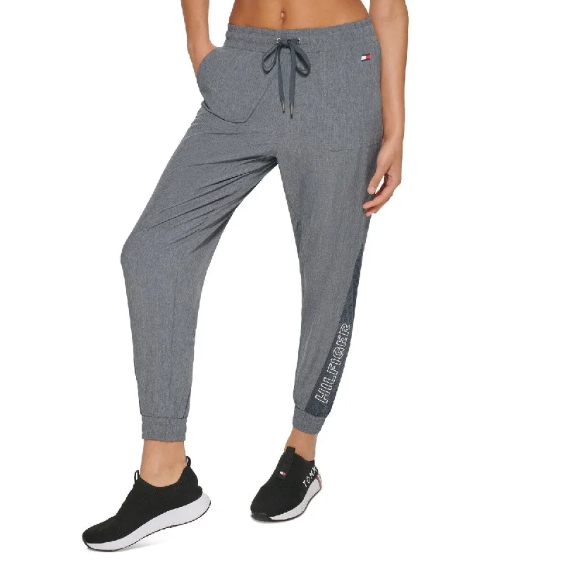 Tommy Hilfiger Women's Joggers Gray Size Medium