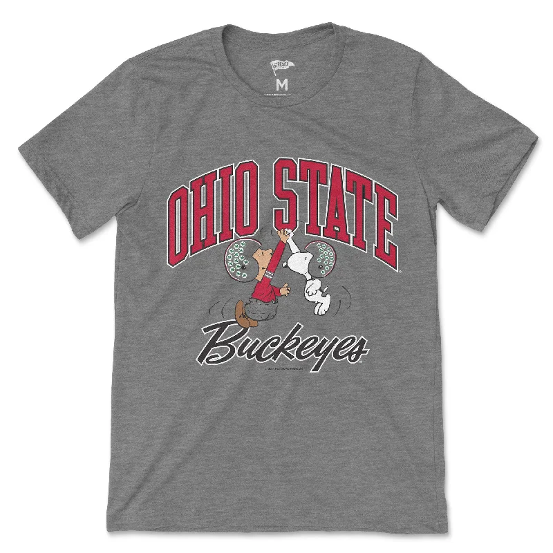 Peanuts x Ohio State Football Tee