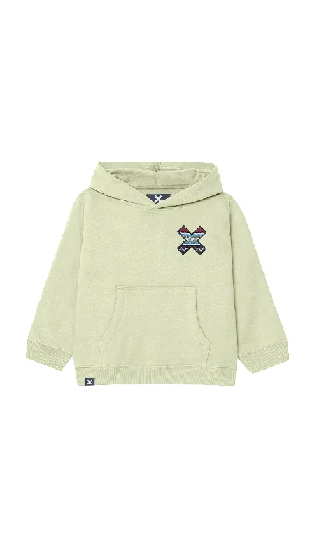 HOODIE KIDS CLASSIC PISTACHO