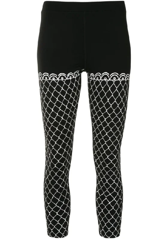 SIGNATURE LEGGINGS BLACK / WHITE