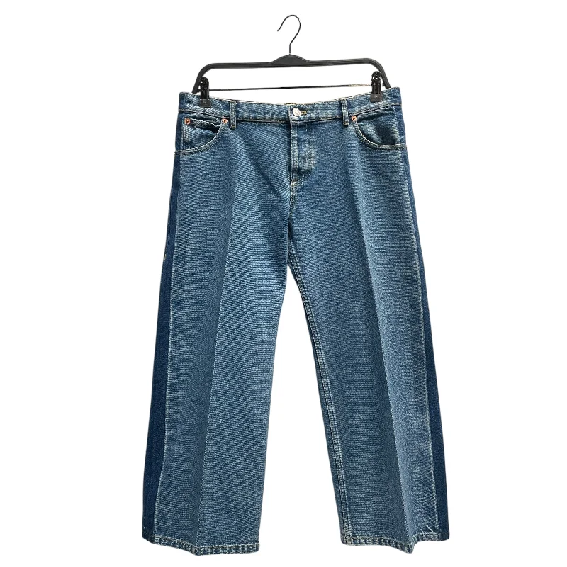 BALENCIAGA/Straight Pants/38/Denim/BLU/