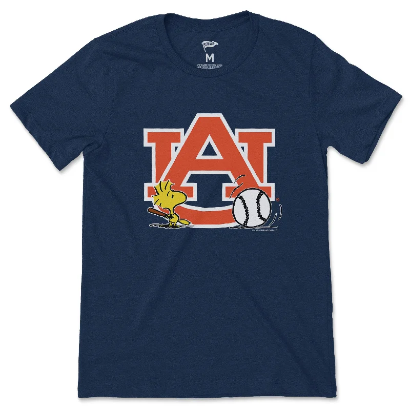 Peanuts x Auburn Woodstock Baseball Tee