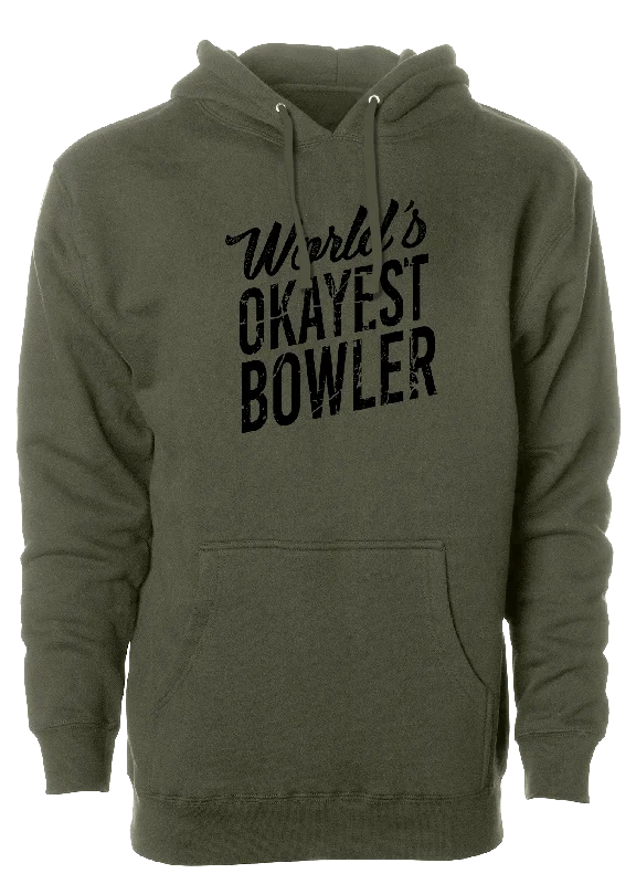 World's Okayest Bowler Hoodie