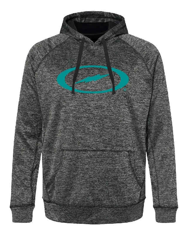 Storm Bowling Oval Bolt Teal Performance Hoodie