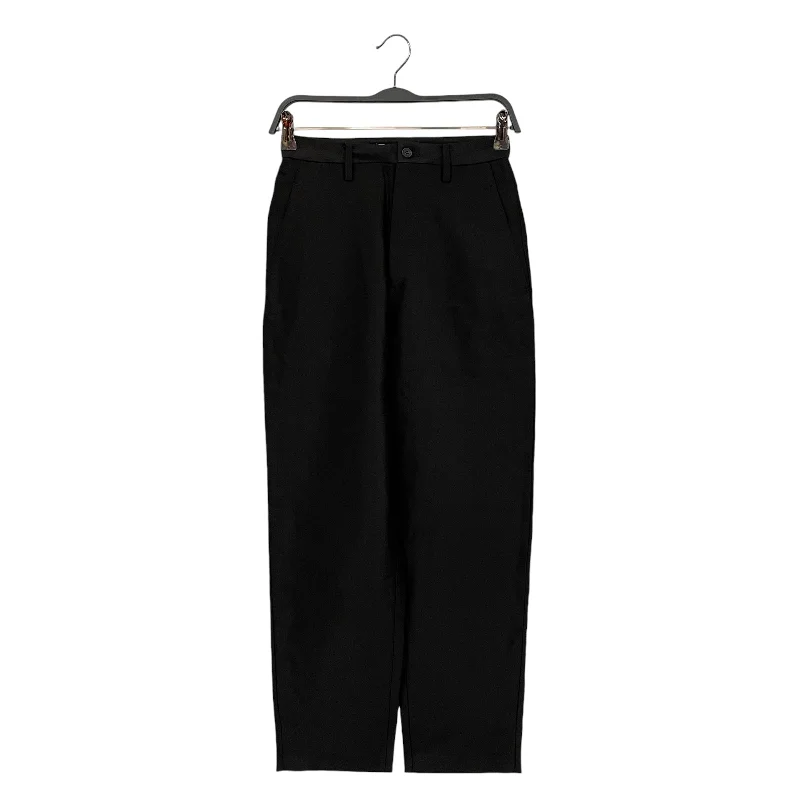 ISSEY MIYAKE/Straight Pants/M/Black/Nylon/IM63-FF116