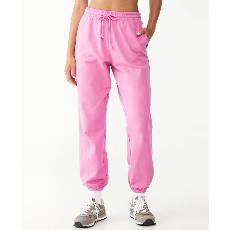 COTTON ON Women's Plush Gym Track Pant Pink