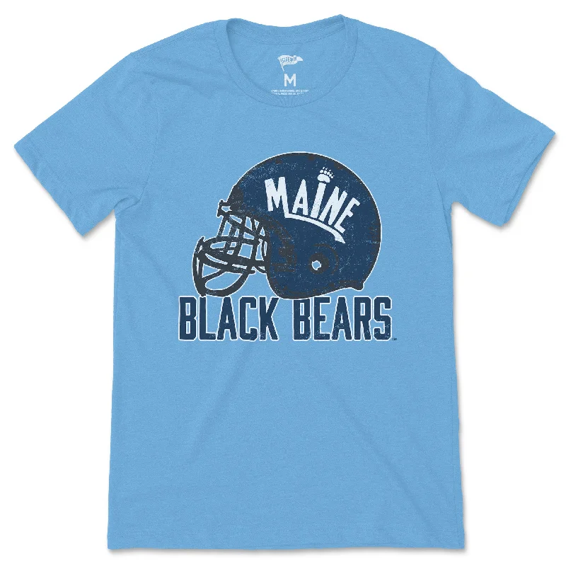 Maine Retro Football Helmet Tee