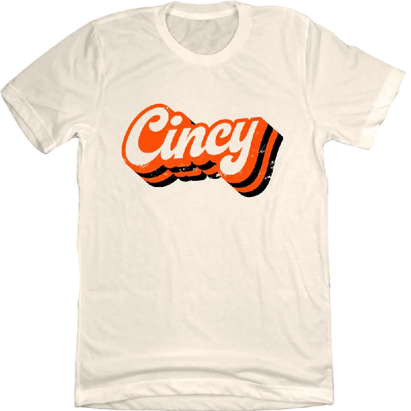 Cincy Retro Orange & Black