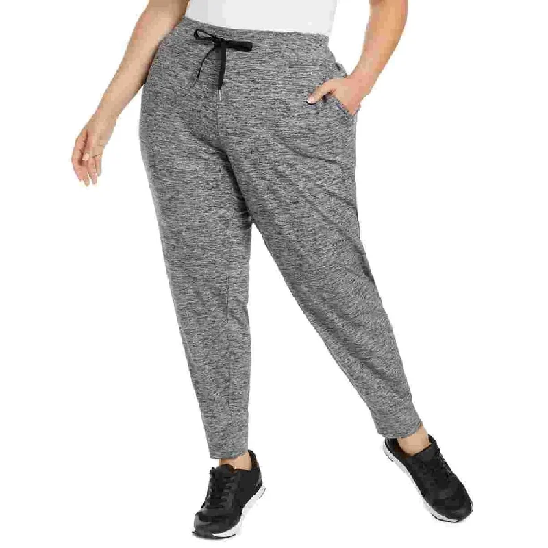 Calvin Klein Women's Plus Pull On Jogger Pants Charcoal Size 2X