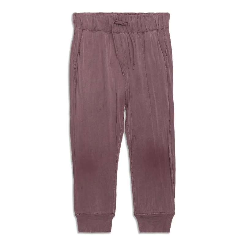 Lost In Leisure Crop Jogger - Resale