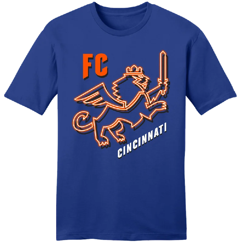 FC Cincinnati Neon Lion