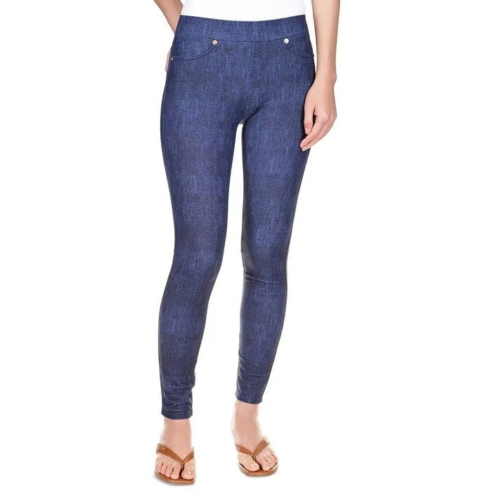 Michael Kors Women's Pull On Denim Leggings Blue Size Petite S - Petite S