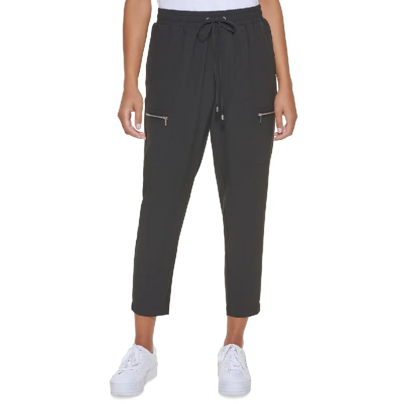 Calvin Klein Women's Tech Stretch Pants Black Size X-Large