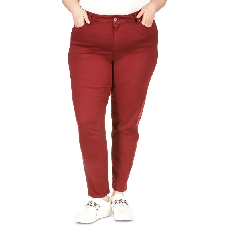 Michael Kors Women's Selma Skinny Jeans Red