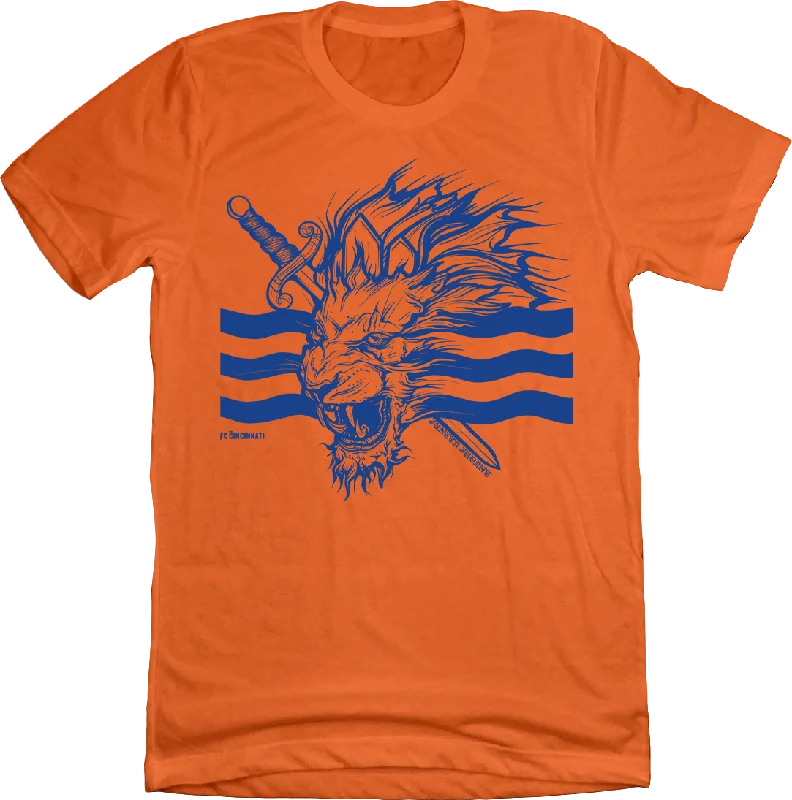 FC Cincinnati Lion Flag Sword