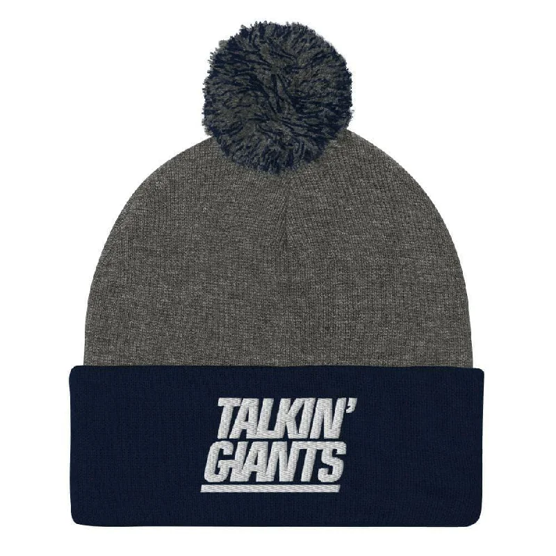 Talkin' Giants | Pom Beanie