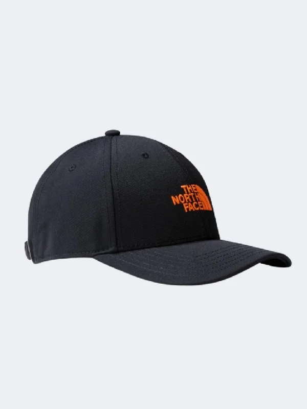 The North Face Recycled 66 Classic Unisex Hiking Cap Black/Vivid Flame